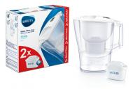 Фільтр-глечик BRITA Aluna Memo білий + 2 картриджі