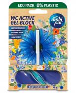 Блок Ambi Pur Active Gel-Block Голубые цветы, 45 г 838449 Блок Ambi Pur Active Gel-Block Голубые цветы, 45 г 838449