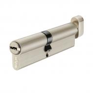 Цилиндр MVM Р6Р 45x45 ключ-вороток 90 мм матовый никель Р6P45/45Т ключ-вороток