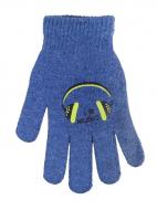 Перчатки YO! (5904921650632) р.14 синий