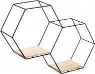 Полка декоративная Sensio 400x300 мм черный OM22