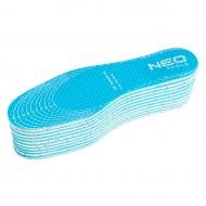 Стельки для обуви 10 шт. 82-301 NEO tools р.one size голубой