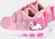 Сникерсы для девочек GARVALIN ROSA-A032 262720. р.26 бело-розовые