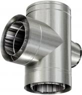 Тройник-ревизия термо 1 мм нерж/оц Ф180/250 мм 90° Versia-Lux