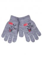 Перчатки YO! (5904921650571) р.12 серый