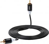 Кабель 2E RCA 1,8 м чорний 1RCA Plug -1RCA Plug Al