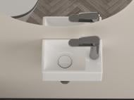 Умивальник Water House Compact Space Optima 30х18,5х95 см R