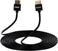 Кабель 2E HDMI 3 м черный Ultra Slim HDMI 2.0 (AM/AM) High Speed Alumium