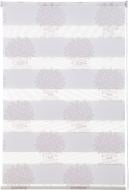 Ролета мини день-ночь Delfa СРШУ-01МК-44801 62x160 см кремово-сиреневая