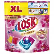 Капсули для машинного прання Losk АТ Ефірні масла та аромат Малазійська квітка 36 шт.