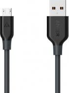 Кабель Anker USB – microUSB 0,9 м space gray Powerline V3