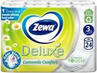 Туалетний папір Zewa Deluxe з ароматом ромашки тришаровий 24 шт.