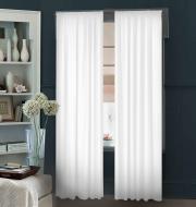 Штора Гюрем шелк Востока 175х250 белый крем Декор-ін