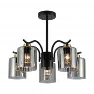 Люстра Miorro Sapori 5x40 Вт E27 матовый черный 51-311-191