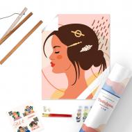 Картина по номерам Блестящие детали красоты BST1009 40x50 см Brushme