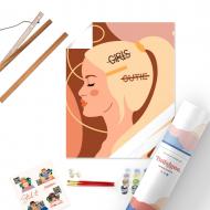 Картина по номерам Нежные детали красоты BST1008 40x50 см Brushme