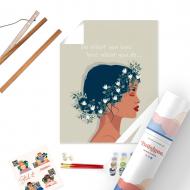 Картина по номерам Вдохновение BST1005 40x50 см Brushme