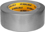 Армированная лента Sigma 8419101 серая 50 мм 50 м 170 мкм