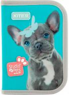 Пенал школьный Education Studio Pets SP19-621 KITE серый