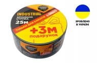 Армированная лента CARBON TAPE Industrial 25 м + 3 м в подарок 48 мм 0,24 мм черный