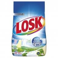Порошок для машинного та ручного прання Losk для білих та світлих речей "Гірське Озеро" 2,4 кг