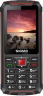 Мобільний телефон Sigma mobile Comfort 50 Outdoor black/red