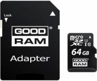 Карта памяти Goodram microSDHC 64 ГБ Class 10