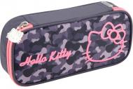 Пенал школьный Education HK Hello Kitty K19-662-3 KITE серый с рисунком