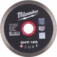 Диск алмазний відрізний Milwaukee 125x2,1x22,2 4932399553