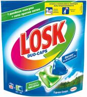 Капсули для машинного прання Losk Duo-Caps Гірське озеро 24 шт.
