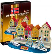 3D-пазл CubicFun Норвегія: Берген C183h