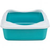 Туалет Trixie Classic 37x15x48 см бірюзовий/білий