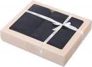 Набор полотенец махровых 38x30 см 7016 антрацит