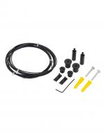 Комплект для підвісу трекових світильників Nowodvorski NANO-LVM Suspension Kit IP20 чорний 11744