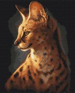 Картина по номерам Хищный оцелот BS28845 40x50 см Brushme