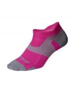 Шкарпетки 2XU Vectr Light Cushion No Show UA5042e_MAG/LGY р.42-46 рожевий
