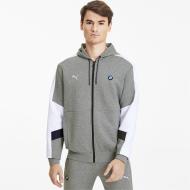 Джемпер Puma BMW MMS Hooded Sweat Jacket 59609703 р. S серый