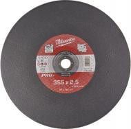 Круг отрезной Milwaukee 355 x 2,5 x 25,4 мм 4932451505
