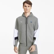 Джемпер Puma BMW MMS Hooded Sweat Jacket 59609703 р. XL серый