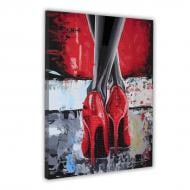 Картина по номерам Каблуки 40х50 см Santi