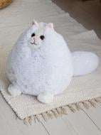 Мягкая игрушка DGT-PLUSH Кот Беляш 31 см белый KAT01