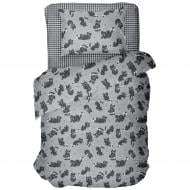 Комплект постельного белья 1.5 PAWSY мультиколор Luna Комплект постельного белья 1.5 PAWSY мультиколор Luna