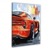 Картина по номерам Машина мечты 40х50 см Santi