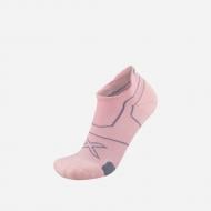Шкарпетки 2XU Vectr Cushion No Show Socks UA5043e_DYP/GRY р.S рожевий 1 шт.