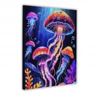 Картина по номерам Медузы 40х50 см Santi