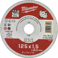 Круг отрезной Milwaukee 125 x 1,5 x 22,2 мм 4932451479