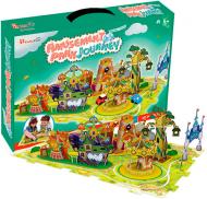 3D-пазл CubicFun Міський пейзаж: Поїздка в парк розваг K1002h