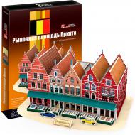 3D-пазл CubicFun Бельгия: Рыночная площадь Брюгге C182h