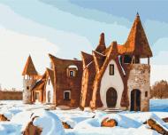 Картина по номерам Домики в долине Фей BS52842 40x50 см Brushme