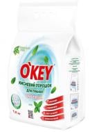 Кислородный порошок для машинной и ручной стирки O'KEY мята 1,5 кг Кислородный порошок для машинной и ручной стирки O'KEY мята 1,5 кг